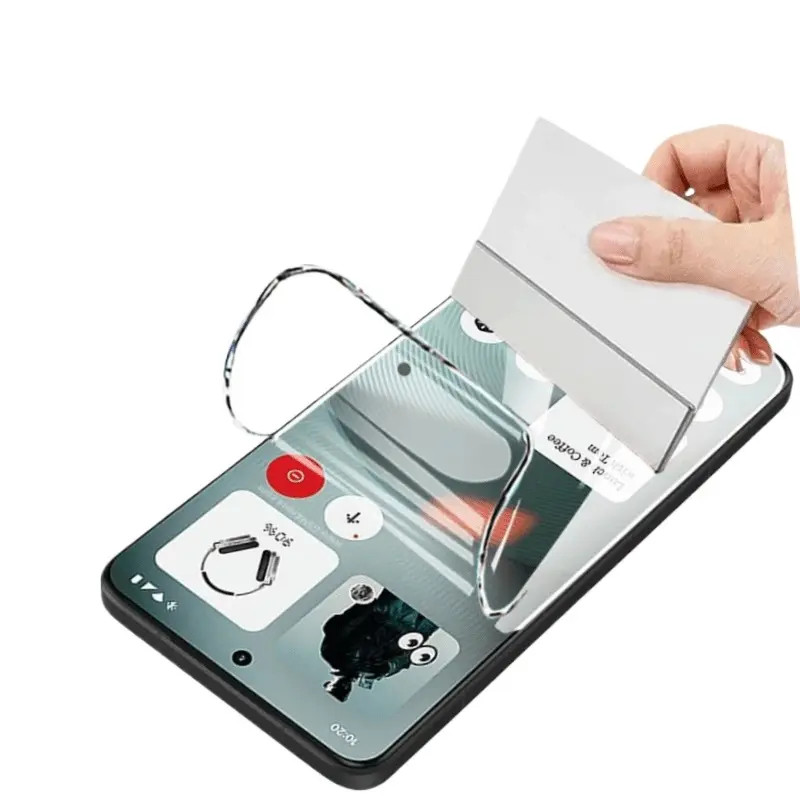 1 COUNT Full Cover Hydrogel Film Suitable for Nothing phone 2A 2A PLUS 3 3A 3APro 3ALite, Soft Screen Protector Film, Anti-scratch, Ultra HD, Anti-fingerprint, Case Friendly Smooth Surface Films Sticker, Accessories, Protective Screen Protector