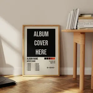 Custom Album Cover Print | Any Album | Poster Print | Album Cover Wall Art | Perfect Gift | Personalised Album Print | Custom Print Print No Frame