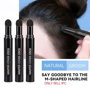 Multifunctional Hairline Eyebrow Powder Concealer Pen, Hair Coverage, 6 Colors, Waterproof, Long-Lasting, Natural Look, Easy to Use, No Clumping