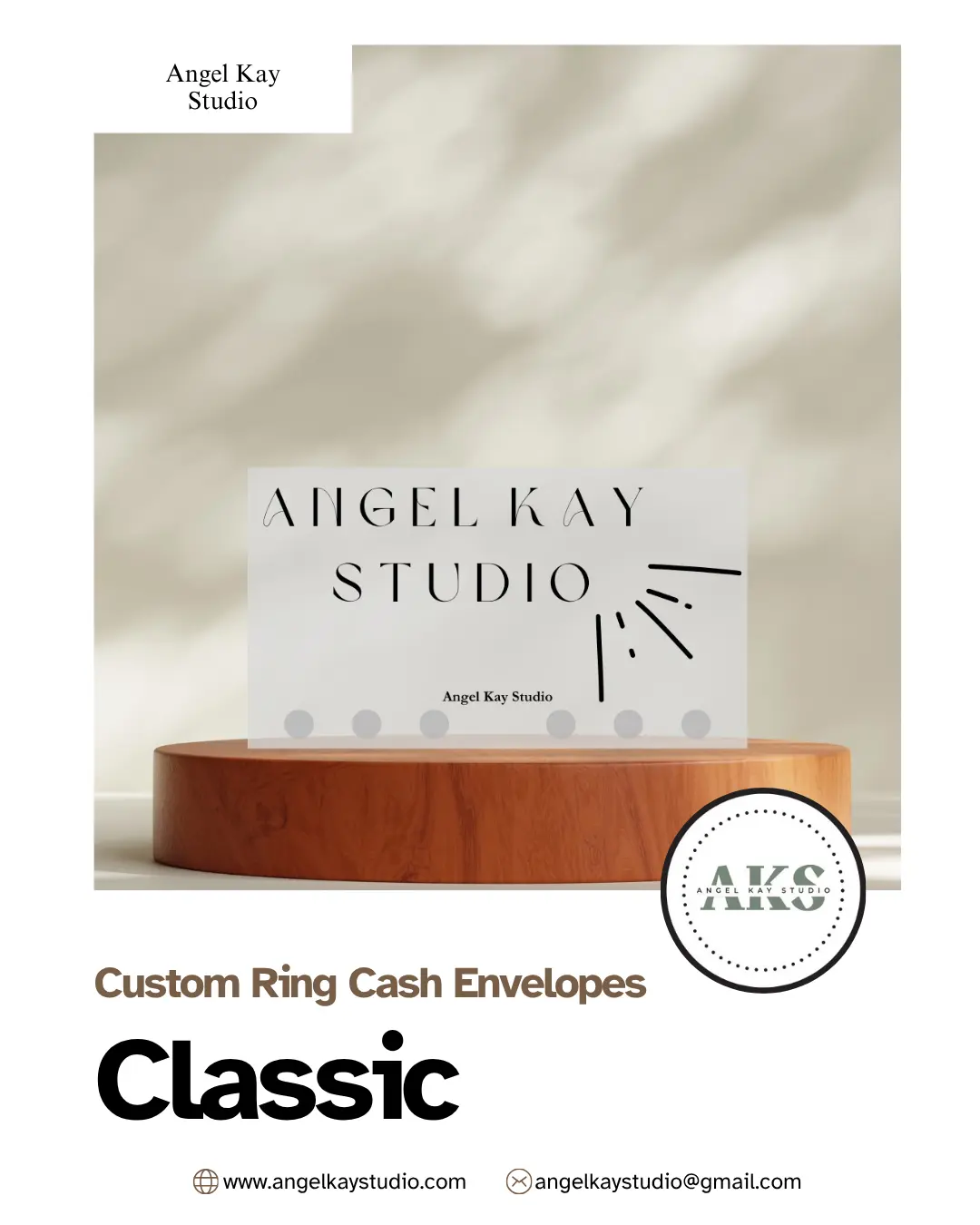 "Classic" Custom Cash Envelopes
