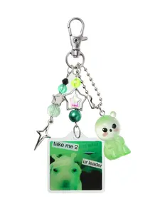 Silly Alien Keychains Y2K, Fun and Unique Design, Perfect for Gifts and Collections, Trendy Accessory for Everyday Use, Keychain Surprise Collectibles, Key Chain Decorations