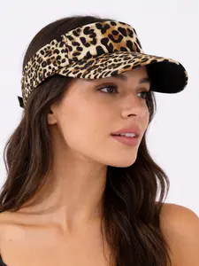 1PC Adjustable Leopard Print Baseball Hat for Women, Perfect for Beach Vacations and Outdoor Parties, Casual Loose-Fit Sun Hat for All Seasons
