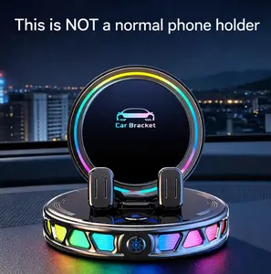 Electric Phone Holder Mount, Automatic Induction Wireless Charging Phone Stand, Universal Air Vent Car Phone Mount, Adjustable Stable Cell Phone Cradle, Handsfree Navigation Phone Bracket, Compatible With All Smartphone Models For Car Vehicle Interior Use