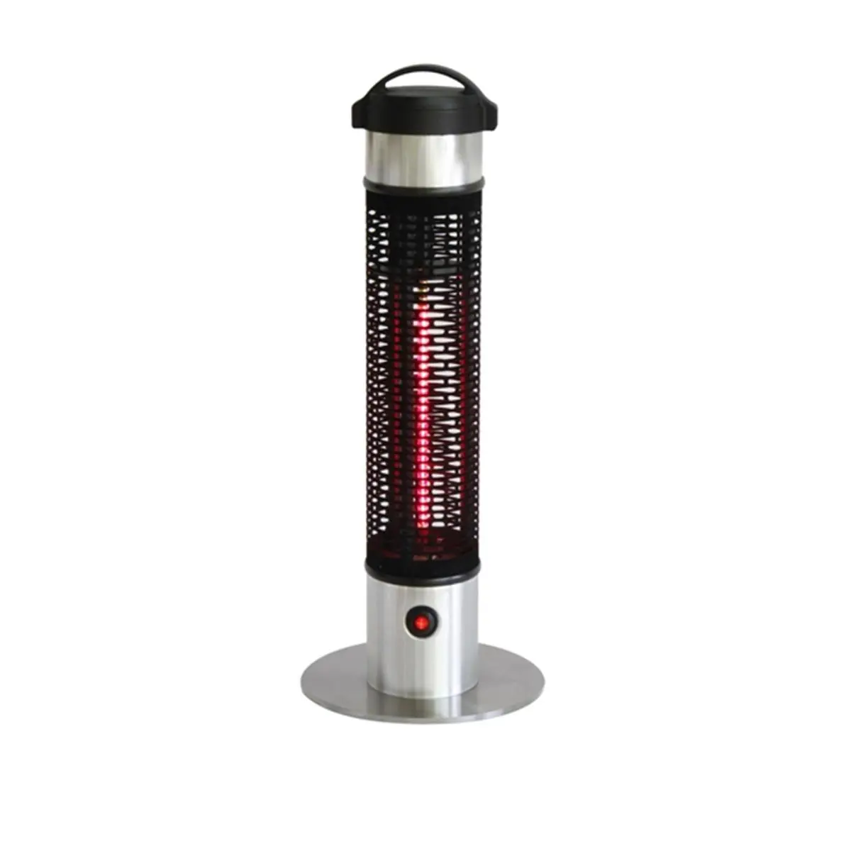 ENERG HEA-21212 Portable Infrared Heater, 120V Energy Efficient Eco-Friendly Household Appliance, Silent Operation, 1.8m Cord, 3.85 lbs Lightweight, Safe with Infrared Heat, Indoor & Outdoor Use