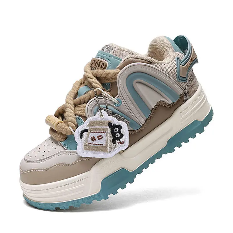 Q-AND Women's Shoes 2026 New Arrival Hot-selling Versatile Bread Shoes Platform Big Toe Sneakers High-aesthetic value Thick Sole Shoes Men's Shoes