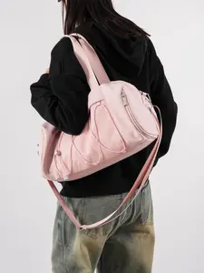 Solid Color Large Capacity Travel Bag, Lightweight Zipper Waterproof Travel Bag, Unisex Sports Fitness Bag, Minimalist Travel Essentials, Casual Sports Bag, Gym Bag, Outdoor Sports Bag
