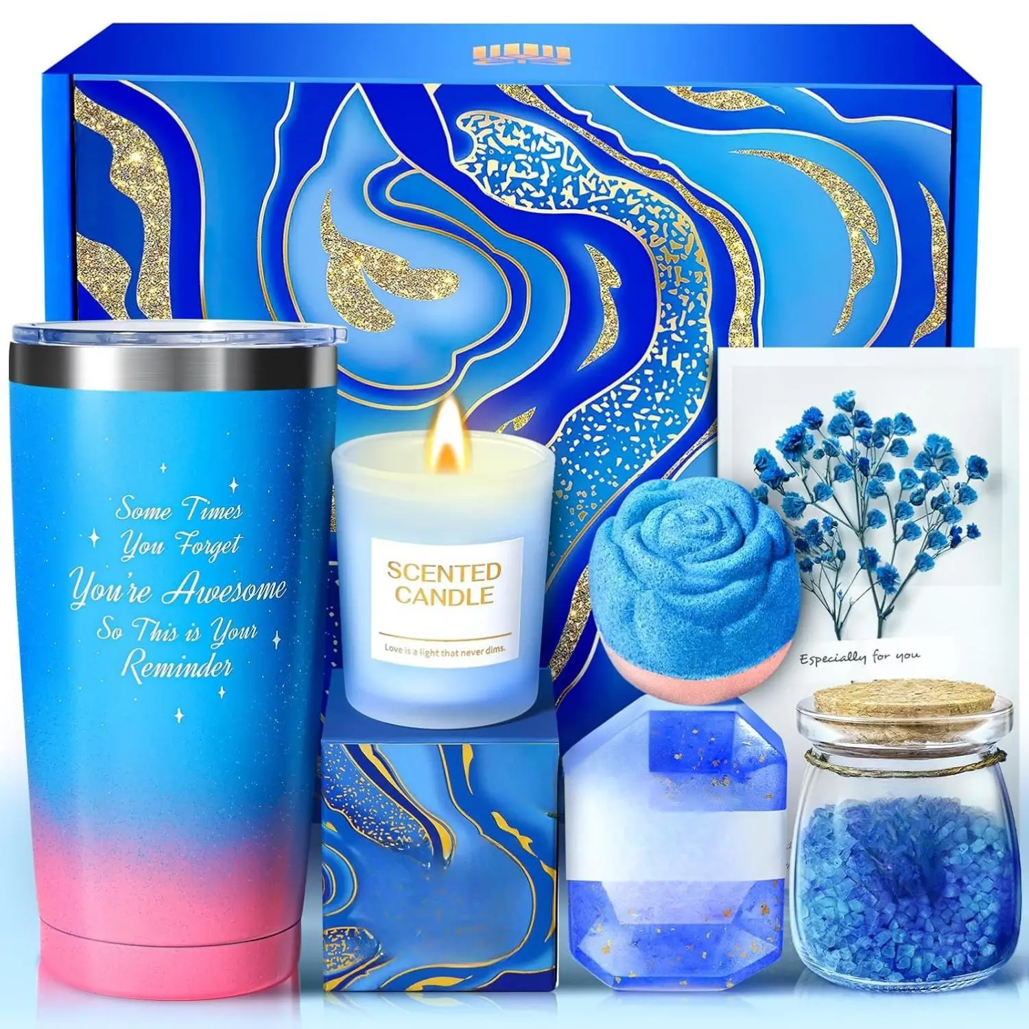 Christmas Gifts for Women, Birthday Gifts Spa Baskets for Women Christmas Gifts, Her, Girlfriend, Sister, Mom, Couples, Grandma Best Friend Birthday Gift Thank You Gift for Wife Anniversary