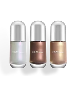 r.e.m. beauty by Ariana Grande dreamglow highlight serum set of 3 - hydrating, lightweight, luminous, made with peptides and hyaluronic acid, all over glow