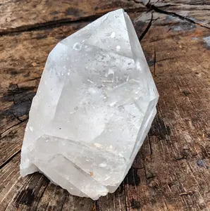 Rare Large Lemurian Seed Crystal Point Elestial Quartz Record Keeper Rainbow Natural Stone Star Healing Crystal Collectible Mineral Specimen