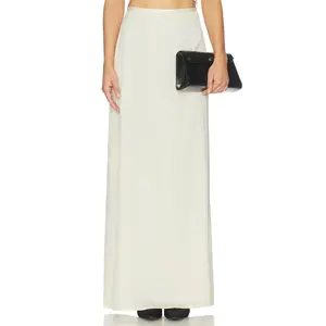 SRG Margo Silk Skirt in Cream
