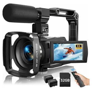 8K Video Camera Camcorder 2025 Latest 88MP Ultra HD Video Cameras Wifi Vlogging