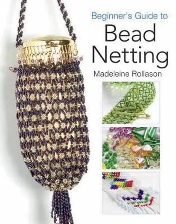 USED Book - Beginner's Guide to Bead Netting by Madeleine Rollason (Paperback) - english