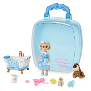 Disney Store Cinderella Disney Once Upon a Story Mini Doll Play Set – 5''