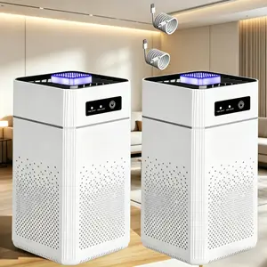 2 Sets Large Room Air Purifier with Filters USB Charging Cable, Remove Odors And Dust Air Purifiers for Home Bedroom Room Office#Summervibes