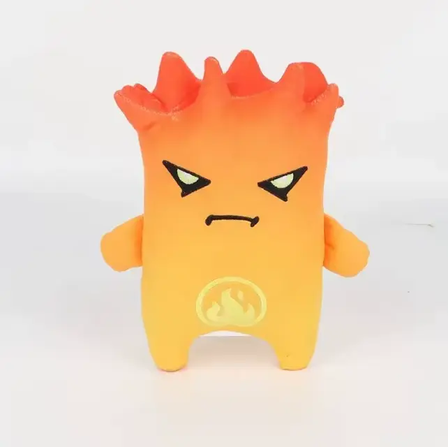 Fire Sprite Plushie  - Collectible Soft Stuffed Toys for Entertainment Enthusiasts