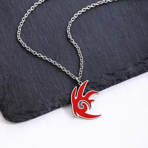 NEW Shadow Hedgehog Necklace Sonics Cartoon Anime Game Figure Collection Symbol Pendants Chains Accessories New Year