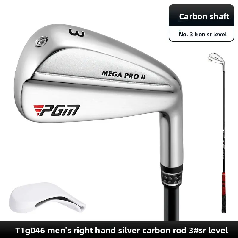 TIG046 - No. 3 Iron, SR Grade Carbon Shaft [with H
