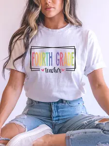 Fourth Grade Shirt - Great for PD & School Events