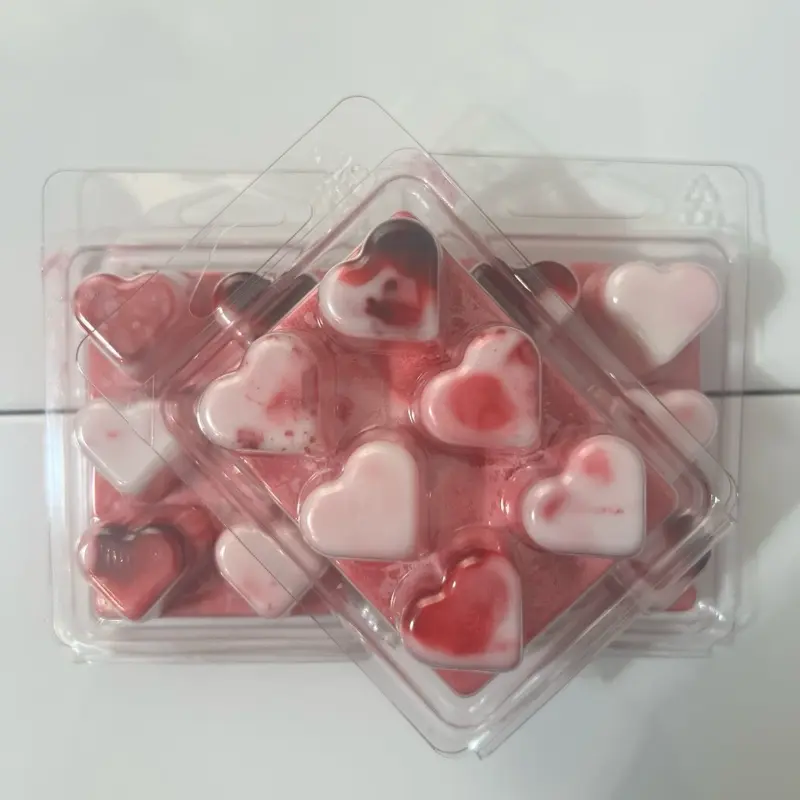 Enchanted Love Heart Shape Clamshell Wax Melt