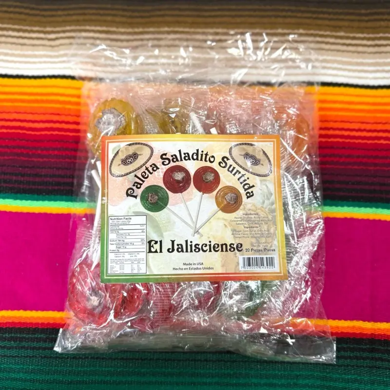 Paleta Saladito Surtida 20pcs