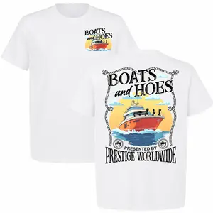 Step Brothers Boats and Hoes Movie Shirt Vintage Retro Summer Classic Gift for Him Humorous Film
