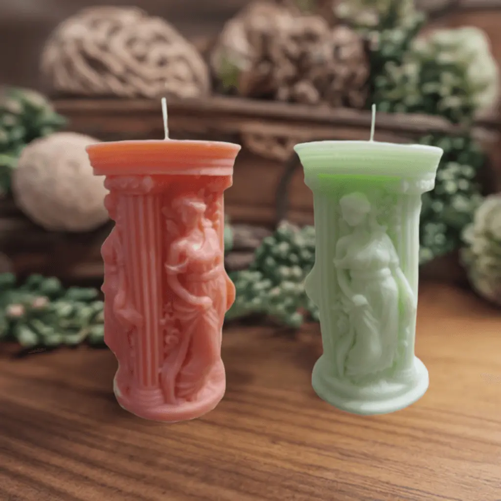 Athena Goddess Scented Candle - Elegant Design with Natural Fragrance - Ideal for Home Decor and Relaxation