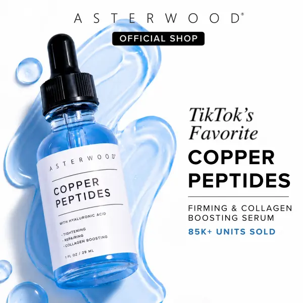GHK Cu Peptide Serum – Copper Peptide Serum for Tightening, Collagen Boosting & Hydrating – Topical GHK-Cu with Hyaluronic Acid GHK Cu Peptide Serum – Copper Peptide Serum for Tightening, Collagen Boosting & Hydrating – Topical GHK-Cu with Hyaluronic Acid
