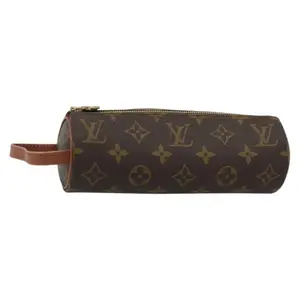Pre-owned Louis Vuitton FINAL SALE Small Leather Goods Monogram Trousse Ronde 20