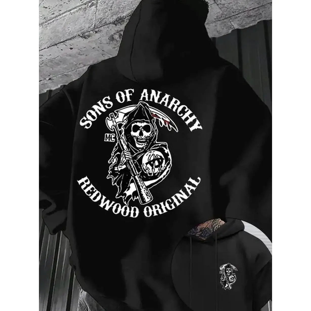 Sons of Anarchy – Redwood Original Grim Reaper T-Shirt / Hoodie / Sweatshirt, Menswear, Streetwear