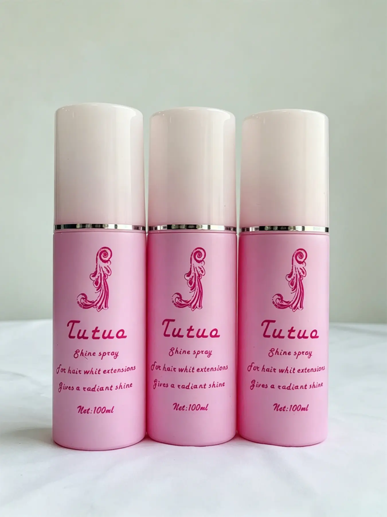 3-Pack Wig Shine Spray, Brightening Agent Smooth Anti-Frizz Hair Care Liquid, Universal Wig Care Spray for Various Scenarios