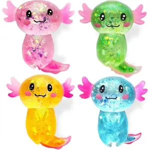 4 Pack Cute Squishy Stress Relief Toys, Ultra Soft Slow Rising Maltose Sensory Fidget Balls for Kids Adults, Anxiety Relief Birthday Party Gifts outdoorfun
