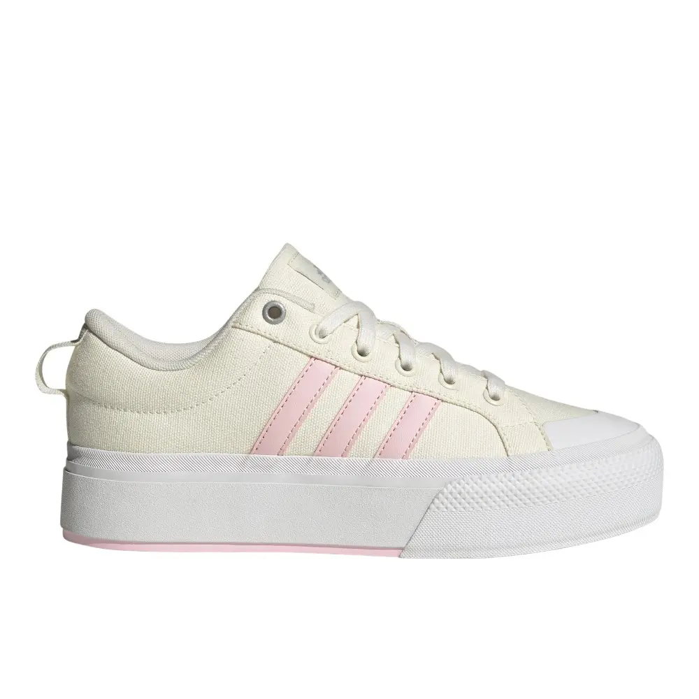 adidas Womens Bravada 2.0 Platform Sneakers Shoes Casual - Off White