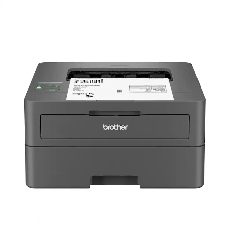 Brother - HL-L2405W Wireless Black-and-White Refresh Subscription Eligible Laser Printer, Great for Home - Gray