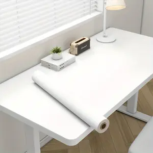 Contemporary Decorative Geometric Self-Adhesive Wallpaper Single Roll - Waterproof, Oil-Proof, Thick - for Kitchen Cabinets, Desktops - Home Renovation Surface Protection