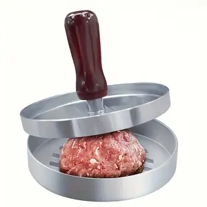 Non-Stick Stuffed Burger Press Mold | Durable Aluminum Alloy | Comfort Handle | Patty Making Kitchen Tool