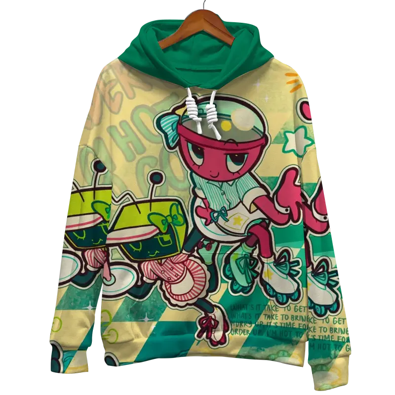 Dandy's world 3D hoodie: Gigi and Vee hoodie, Gigidandysworld, Veedandysworld