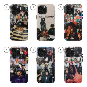 Shoreline Mafia Phone Case for iPhone For Samsung, Phone Accessories, Cute Phone Case, Fashion Case, Perfect Gift for HerHim, Phone Case for iPhone, Creative Dual Layer Case