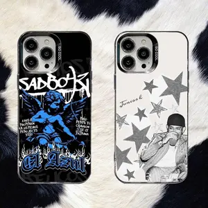 Junior H $AD BOYZ 4 LIFE Phone Case For iPhone17,16,15,14,13,12,11,Pro,Max,Plus,Air Anti Fall Black Matte Hard