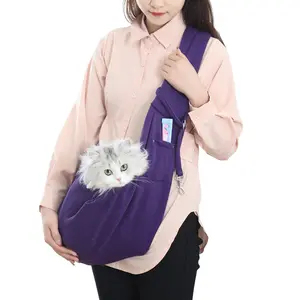 Portable Pet Carrier Bag for Small Dogs & Cats up to 7.5kg - Lightweight Shoulder Bag for Travel, Hiking, and Outdoor Use Back Pack