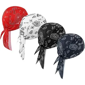4PCS Men'S Skull Cap, Men'S Sports Cap,Bicycle Helmet Lined Riding Cap, Motorcycle Riding Sports Cap, Sweat Absorbing, Breathable, Suitable for Cycling and Hiking