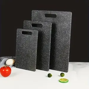 3 pieces/box, 3-room cutting board, large, medium and small three pieces, cutting board, durable Chopping Board, no phenol A cutting board, plastic cutting board with easy handle, 3-hole meat cutting board, Cutting Board Set, Kitchen Cutting Board