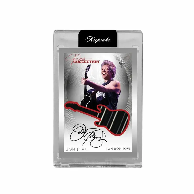 Keepsake Tour Collection Encased Relic Trading Cards