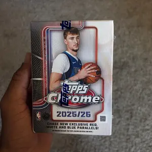2025-2026 Topps Chrome NBA Card Blaster Box