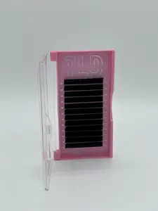 The New Classic Eyelashes Extensions 0.15 & 0.18mm 12 Row Single Trays for Double Stacked Natural Sets Cruelty-Free Makeup