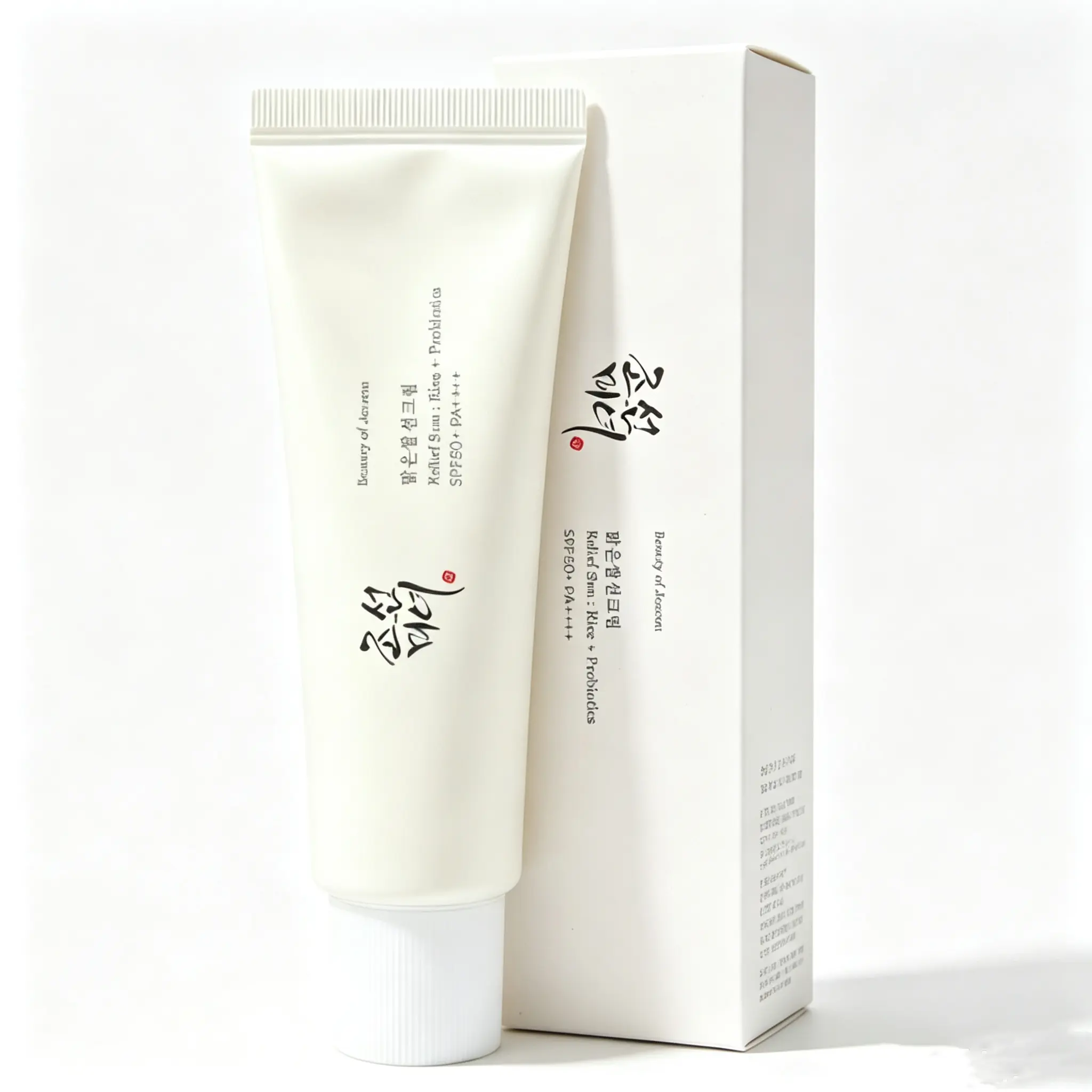 Beauty of Joseon Rice Probiotics SPF 50+ PA++++ Sunscreen – Lightweight Korean Sun Relief, No White Cast, Hydrating Daily UV Protection, 50ml