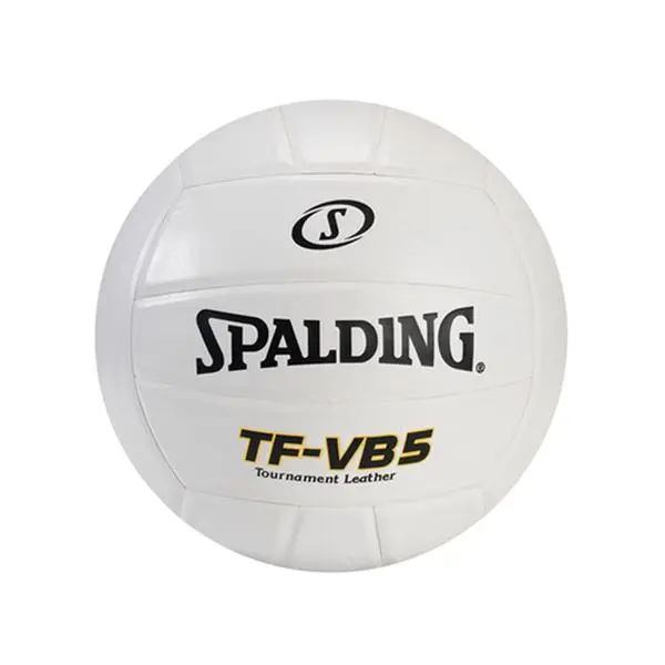 Spalding TF-VB5 Tournament Japanese Leather Indoor Competition Volleyball with Floating Butyl Bladder and 2-Ply Soft Cloth
