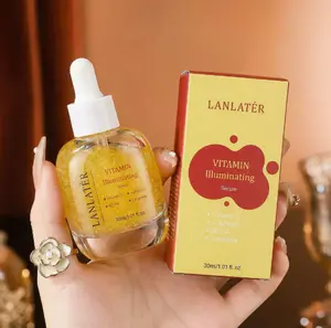 Vitamin Illuminating Facial Serum for Skin Brightening Hydrating Lightweight Face Care That Helps Reduce Dullness Improve Texture And Support A Smooth Radiant And Even Skin Appearance 30ML Moisture