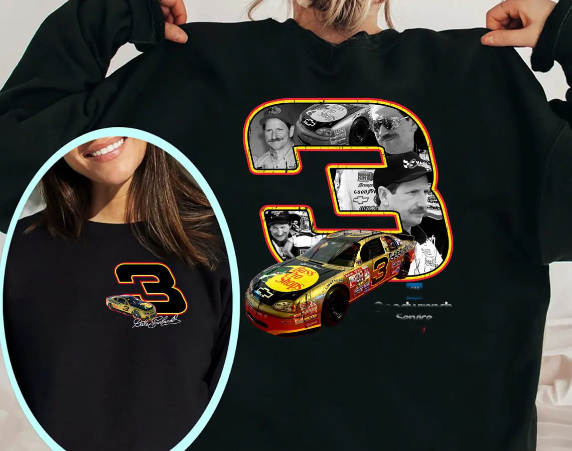 Dale Earnhardt 03 Bass Pro T-Shirt, Nassscar Shirt Sweatshirt Hoodie