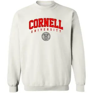 Cornell University Sweatshirt – Classic Ivy League Pullover, Collegiate Logo Graphic Shirt, Unisex Campus Spirit Apparel