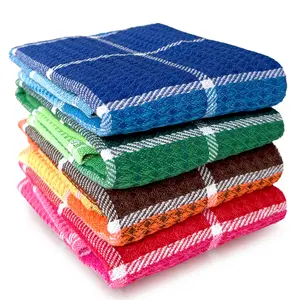 Kitchen Cleaning Cloths, Soft Cleaning Towel, Large Size Dish Towels, High Absorbent No Fuzz, Vibrant Colors, Dishwashing Cloth, Ideal for Dishes and Countertops